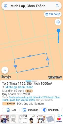 VƯỜN SẦU 4 NĂM TUỔI 1000M GIÁ CHỈ 390TR MINH LẬP, CHƠN THÀNH. LH 0961243923(ZALO) - 2