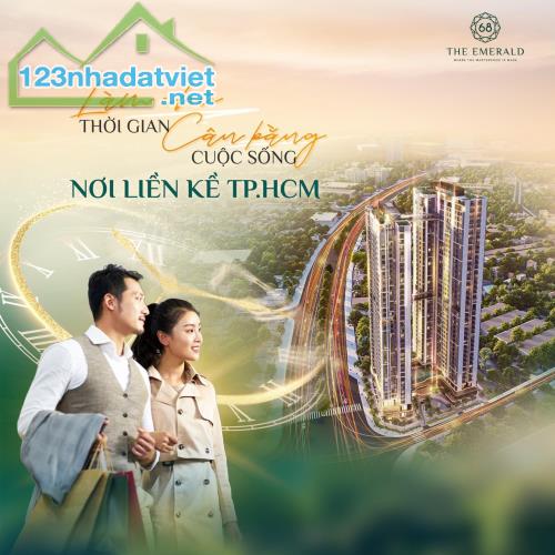 Dự án Căn hộ The Emerald 68 đẳng cấp 5 sao do nhà thầu số 1 Việt Nam xây dựng. Cách tp - 2