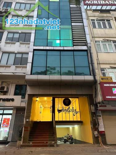 Bán nhà mặt phố Thịnh Quang, Đống Đa. 73 m2 x 7T x Mt 6,7m. Ô tô Kinh Doanh Văn Phòng Spa.