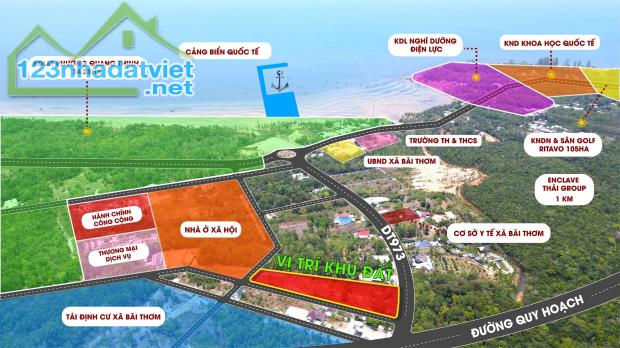 Cần bán 150m đất Thổ cư ngay Trung tâm Bãi Thơm Phú Quốc, 3p ra biển, Nhỉnh 1 tỷ - 4