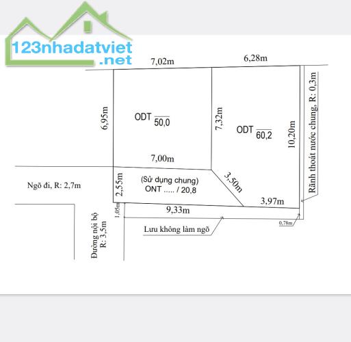 Giá rẻ nhất An Dương bán 50m2 đất Tổ 7 thị trấn sau UBND đường 3.6m ô tô vào tận cửa