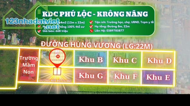KDC Phú Lộc - Krông Năng Đang Rất Hot.
