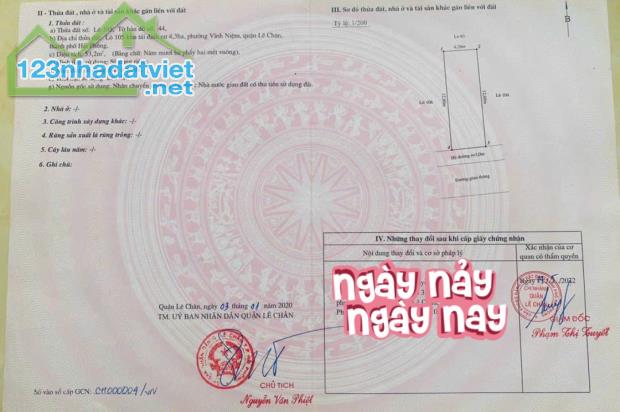 Bán đất TĐC Tam Kỳ tuyến 2 sát Cục Thuế, diện tích 53m GIÁ 3.72 tỉ không lỗi gì