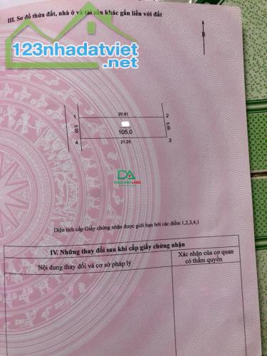 Bán 105m thôn Đồng Nguyên Khê Đông Anh giá 4x tr/m2 - 1