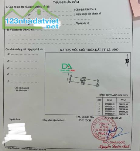 Bán đất gần Vin Cổ Loa - 66.1m2 đất Xuân Trạch Xuân Canh Đông Anh - 1