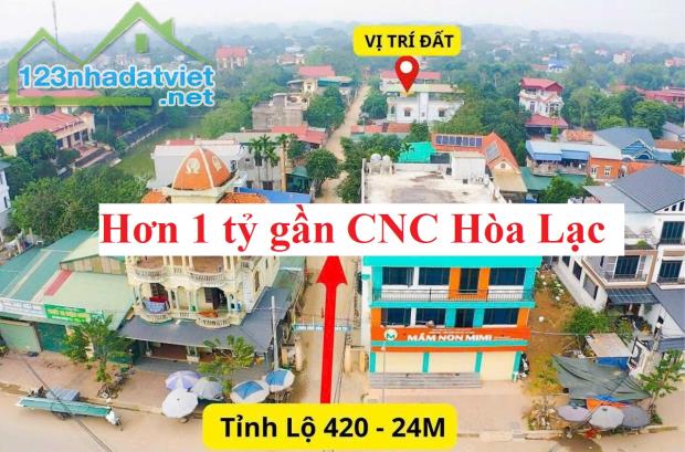 Chỉ từ 10 triệu, từ 890-1,5 tỷ. Đất nền gần Khu CNC Hòa Lạc, Đại Học Quốc Gia, KD sầm uất. - 1