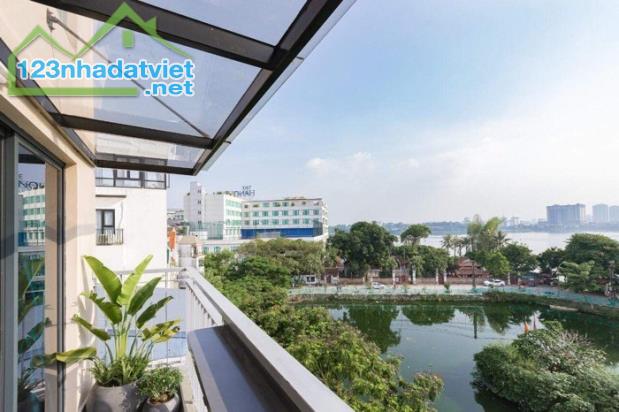 nhà mặt phố Yên Hoa, view Hồ Tây, 85m x 6tầng, thang máy, kinh doanh - 1