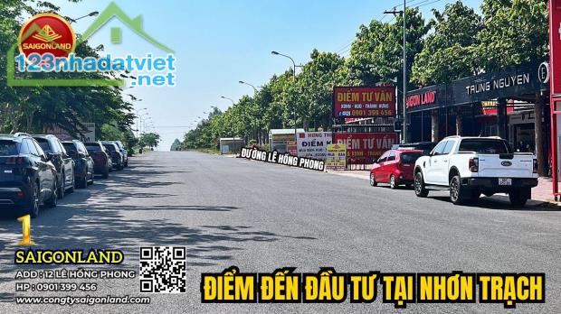 SAIGONLAND - DỰ ÁN HUD VÀ XDHN - TÂM ĐIỂM ĐẦU TƯ ĐẤT NỀN SỔ SẴN TẠI NHƠN TRẠCH ĐỒNG NAI. - 2