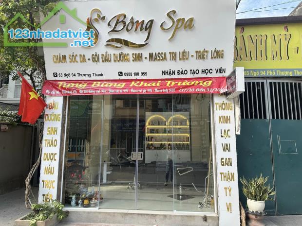 CẦN SANG NHƯỢNG MẶT BẰNG LÀM SPA - GỘI DƯỠNG SINH  Địa chỉ: Thượng Thanh - Long Biên - Hà - 4