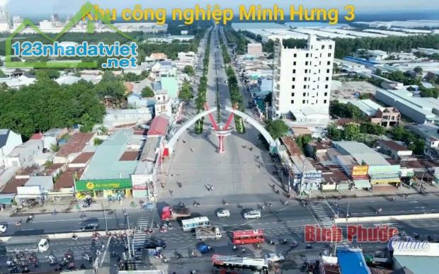 Đất kinh doanh  Chơn Thành Bình Phước giá rẻ 250tr sổ đỏ,thổ cư - 3
