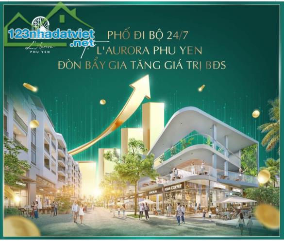 Bán nhà phố Laurora điểm sáng mới thị trường bất động sản Phú Yên