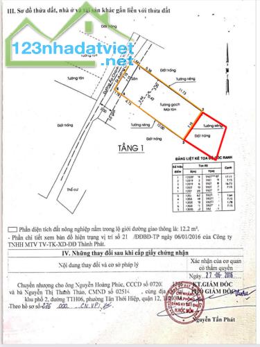 Bán nhà Đ. Song Hành HM, 170m2, 2 PN, N7.15m, Đ. 2.5m giảm giá còn 4.x tỷ