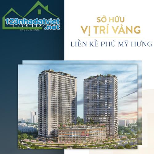 Duy nhất 1 căn 3Pn 96m2 nhà thô giá 4,6 tỷ tổng giá Chung cư Lavida Plus Quận 7 - 1