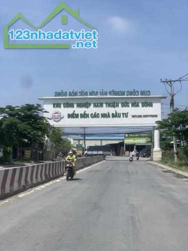 NGỘP BÁN ĐẤT TRONG KHU CÔNG NGHIỆP HẢI SƠN MT 20M GIÁ CHỈ 1TY2 SHR