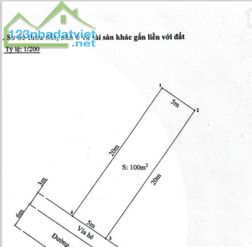 CHÍNH CHỦ BÁN ĐẤT ĐẦU KHU ĐÔ THỊ HÙNG VƯƠNG - SỔ PHÂN LÔ - Ô TÔ TRÁNH - 100M2 - MT 5M