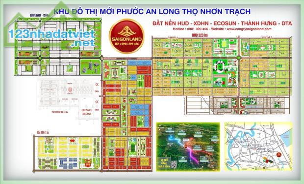 Saigonland cần bán 20 nền đất dự án Hud & XDHN Nhơn Trạch Đồng Nai giá tốt - 4