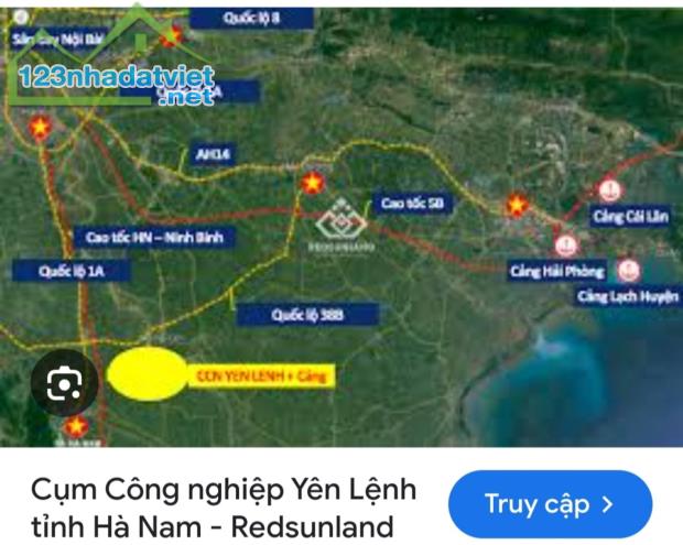 Chuyển Nhượng Đất Khu CN Đồng Văn 5000m2 Giá 2.1tr/m2 - 1