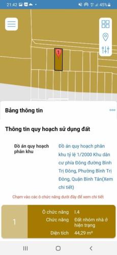 Siêu Phẩm Lê Văn Quới ngay ngã tư 4 xã  hẻm 5 m xe hơi đỗ cửa 44m2,3 Tầng 4 tỷ - 1