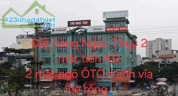 VỊ TRÍ VÀNG NGỌC THỤY 100M² MT 5M  CHỈ 12,8 TỶ SỔ A4 2 MẶT ĐƯỜNG, VỈA HÈ ÔTÔ TRÁNH KD RẤT - 2