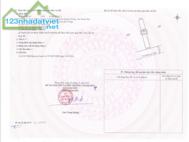 Lô Biệt thự 320m2 tại Tân Phong, Quảng Xương. Giá Cạnh tranh - 2