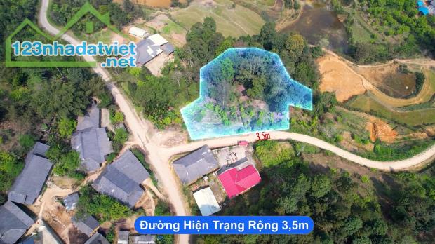 Mảnh đất 1200m2 cần bán tại Tả Van Chư, Bắc Hà, Lào Cai, có view thung lũng, giá 1.X - 1