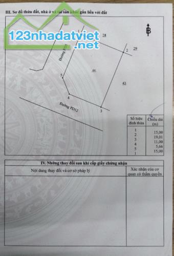 Saigonland - Cần bán nhanh nền Nhà Vườn dự án Hud 277m2 -  góc 2 mặt tiền ngay khu dân cư - 3