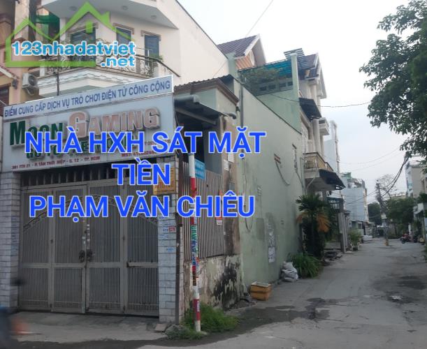 Bán NHà 4 Tầng HXH 4 x 14 = 5 tỷ x Phạm Văn Chiêu Gò Vấp TPHCM - 1