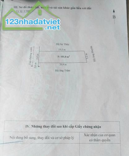 Bán gấp đất quốc lộ 5 Tân Tiến, An Dương, HP. 1,36 tỷ, 101m2, ô tô đỗ cửa. - 3