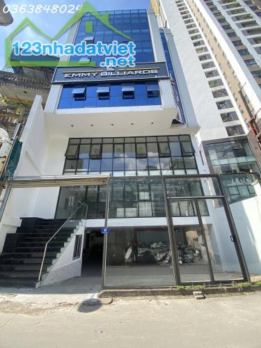 Bán tòa nhà văn phòng Kim Giang, Thanh Xuân, 191m2, 9 tầng, doanh thu 230 triệu, 68  tỷ