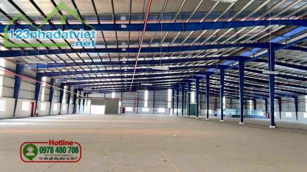 Cho thuê 6.200m2 Đất + Xưởng PCCC tự động , Phường Tân Định Bến Cát Giá : 245 triệu