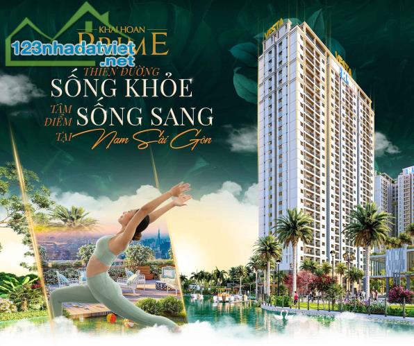 Chỉ 420 triệu sỡ hữu ngay căn hộ chuẩn resort - Khải Hoàn Prime, liền kề GS Metro City