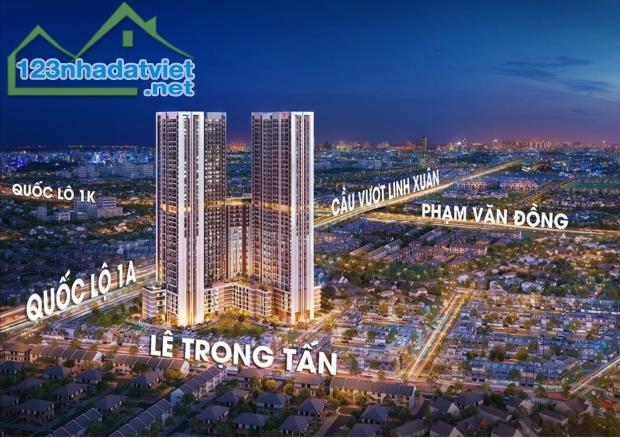 TT 10% nhận nhà CK lên đến 30%/tổng giá trị căn hộ Phạm Văn Đồng full nội thất - 1