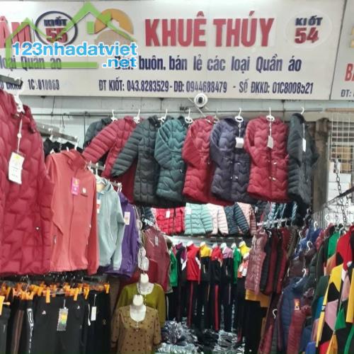 Bán ki ốt 54 chợ Đồng Xuân, mặt phố Cầu Đông, Hoàn Kiếm, Hà Nội