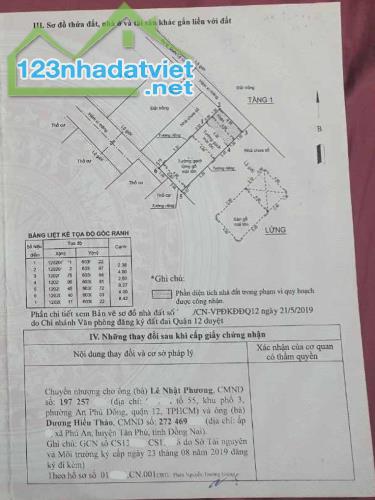 Bán nhà An Phú Đông 25 Q12, 43m2, 1 lừng, 2 Phòng ngủ, ngang 4m giá giảm hơn 200tr - 4