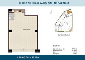 Cho thuê Shophouse - 100m2 tại chung cư HQC Bình Trưng Đông, quận 2. Đối diện trường học - 3