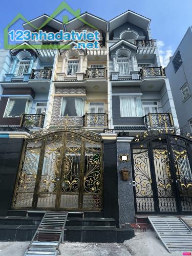 Khu nhà mt An Dương Vương P16.Q8, dt [4.5x12]- 4 Tầng- 4PN- hẻm 6m, kẹt tiền bán còn 5tỷ98 - 5