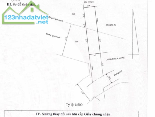 Bán đất 206m2 Kiệt ôtô 47 Minh Mạng thông Kiệt 6 Tam Thai, phường Thủy Xuân, TP Huế - 5