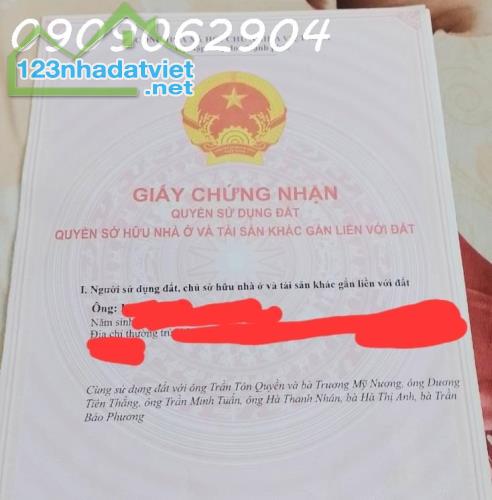 Chính chủ cần bán nhà sổ hồng riêng 24m2 gần chợ Hưng Long, Bình Chánh, giá chỉ 640tr - 1