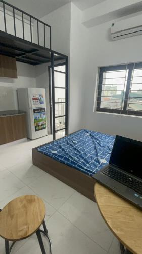 Chdv 25m2 studio phù hợp với 2 - 3ng tại 806 Kim Giang Hoàng Mai giá KM 3tr ( chỉ trong