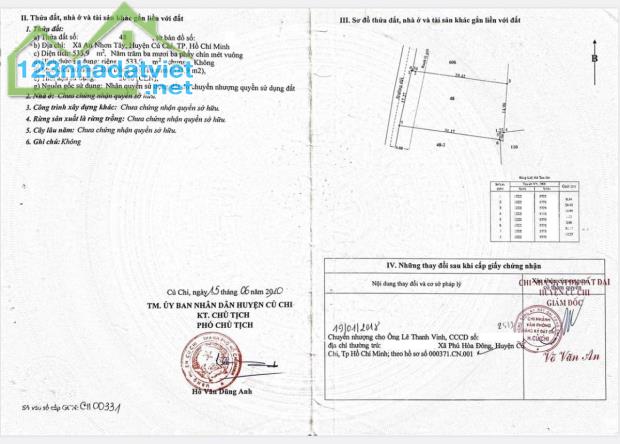 Cần bán kho xưởng 534m2, An Nhơn Tây, Củ Chi, SHR, Giá 690tr. - 4