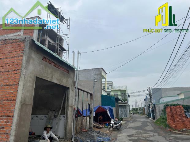 Chỉ 1 lô duy nhất ngang 5 đẹp giá tốt ở Hoá An, gần vòng xoay Cầu Hang,SHR đường 2 ô tô - 3