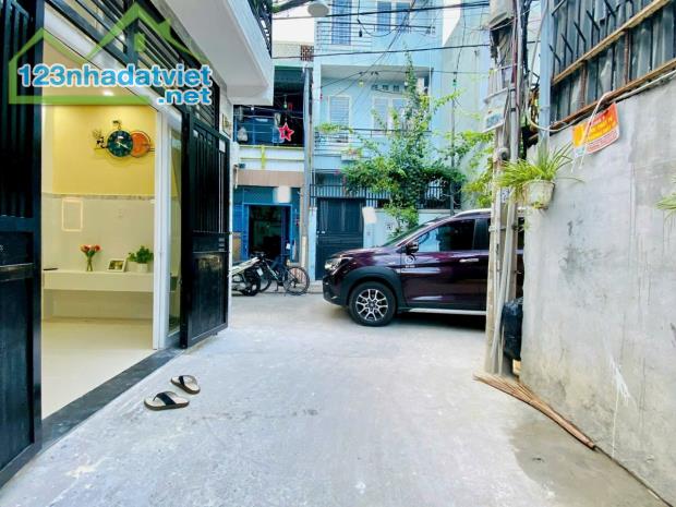 ĐƯỜNG BÙI QUANG LÀ P12 QUẬN GÒ VẤP - BÁN NHÀ 2 TẦNG HẺM ÔTÔ VÀO TẬN CỬA - 1