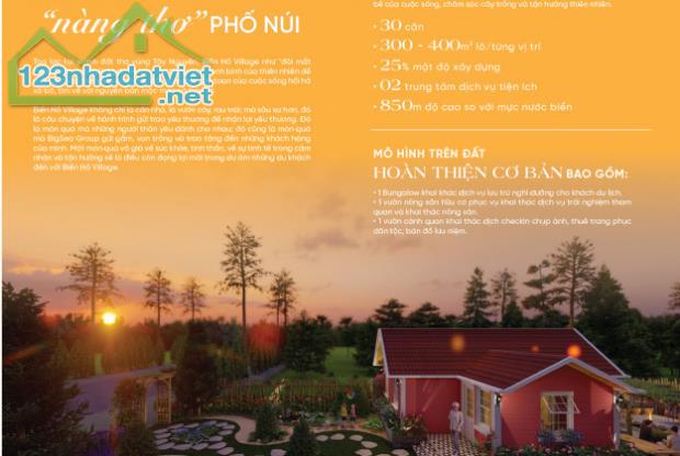 Sở Hữu Ngay Quỹ Căn Đẹp Nhất Tại Village Biển Hồ Pleiku – Phức Hợp Du Lịch, Giải Trí Nghệ - 1