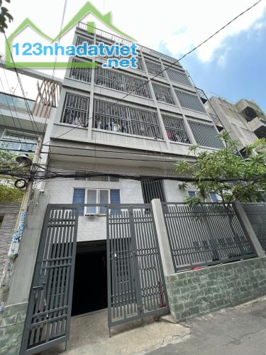 Bán toà nhà HXH 502 Huỳnh Tấn Phát ,Quận 7, dt 12x15m, 6 tầng