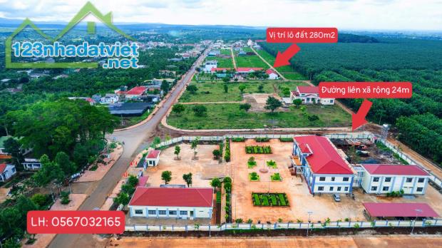 Cần bán lô đất thổ cư 280m2 ở khu dân cư Phú Lộc tại trung tâm huyện krông Năng Đắk Lắk