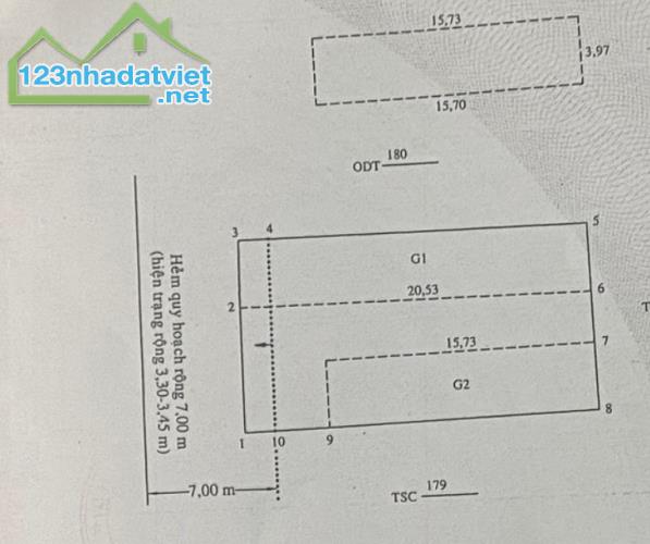 Bán đất đẹp 122m ngang 6,5 xây khách sạn, căn hộ ngay đầu đường Đặc Tất, cách bãi tắm 70m