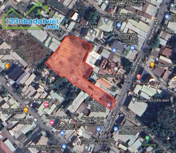 Mặt tiền Nguyễn Xiển - 2800m² - Phù hợp đa dạng mục đích