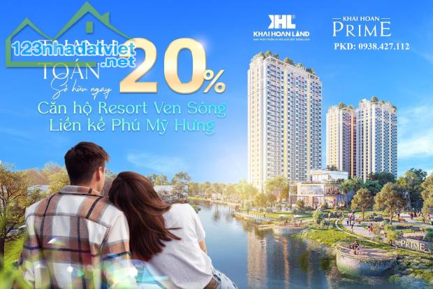 CĂN HỘ RESORT VEN SÔNG LIỀN KỀ PHÚ MỸ HƯNG GIÁ  TỪ 2.1 TỶ - 2