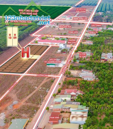 Bán Nhà Đất Tp Buôn Ma Thuột Đất gần uỷ ban Phú Lộc - Đăk Lăk - Chỉ từ 3.5 triệu m2