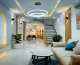 Bán gấp nhà mới, 5 tấm  nở hậu đường Nguyễn Văn Đậu, tặng full nội thất